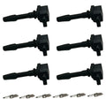 6X Ignition Coil & Iridium Spark Plug for Ford F150 (2018–2021)
