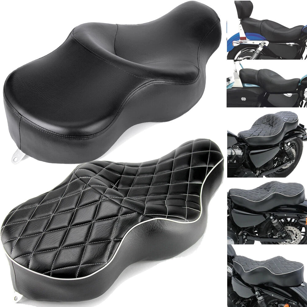 Two-Up Seat for Harley Sportster XL 883 1200 (2004–2023)