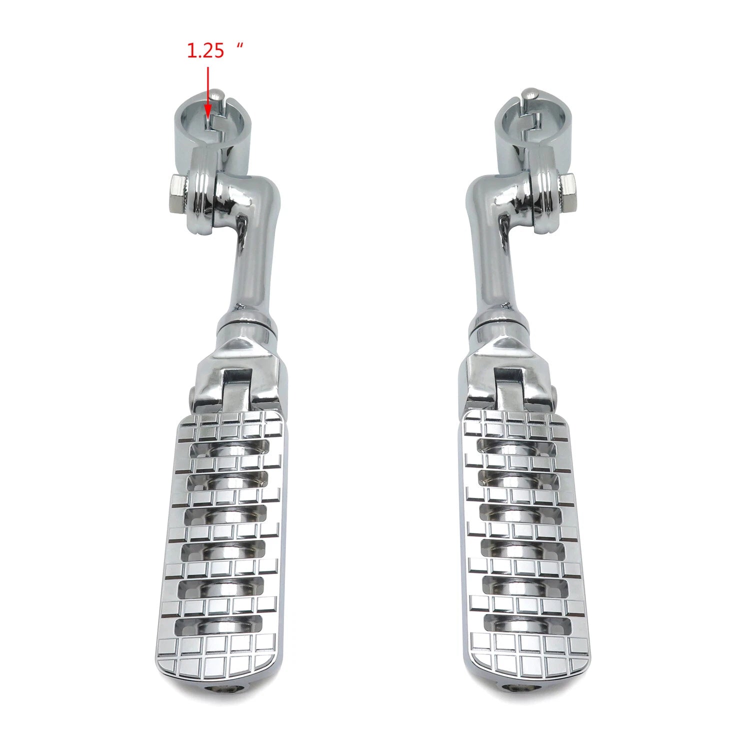 Racing Dominator CNC Footpeg 1.25" Arched Clamp for Harley Street 500 750 (2015–2020)