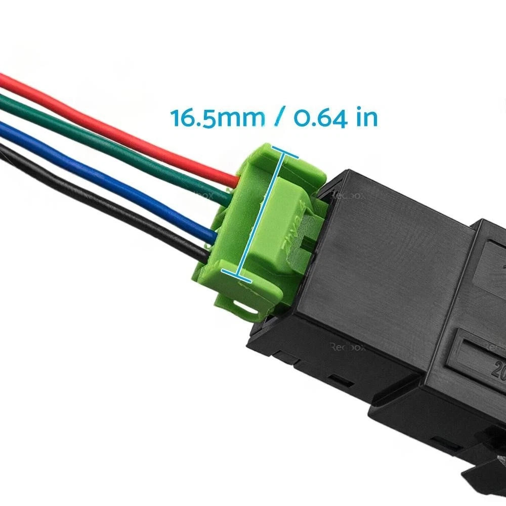 LED Light Bar Push Switch for Toyota RAV4 Landcruiser Prado (2019–2023)