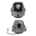 Set of 2 Engine Motor Bracket Mounts for Audi A4 A4 Quattro A5 (2009–2014)