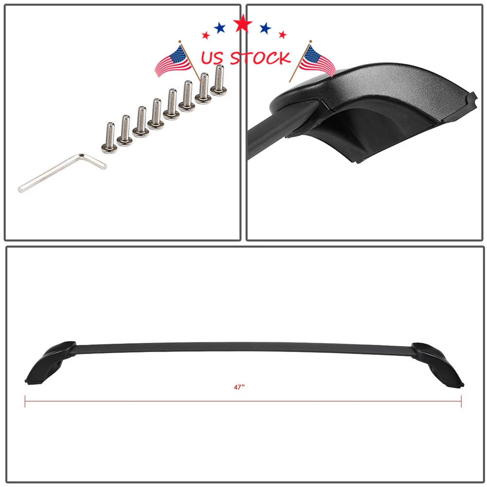Set of 2 Roof Rail Cross Bar Cargo Carrier for Mazda CX-7 (2007–2012)