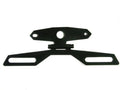 Folding License Plate Mount Bracket for Motorcycle Dual Sport