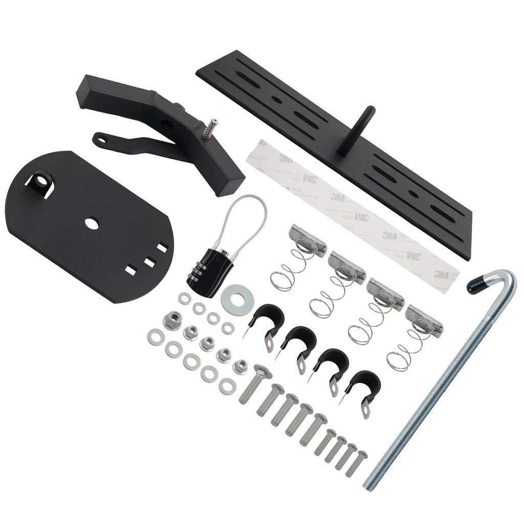 Spare Tire Carrier for Roof Racks Platform Cargo Baskets