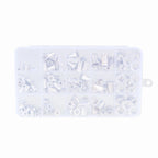 150-Piece Aluminum Rivet Nut Kit for Metric Applications (M3-M8)