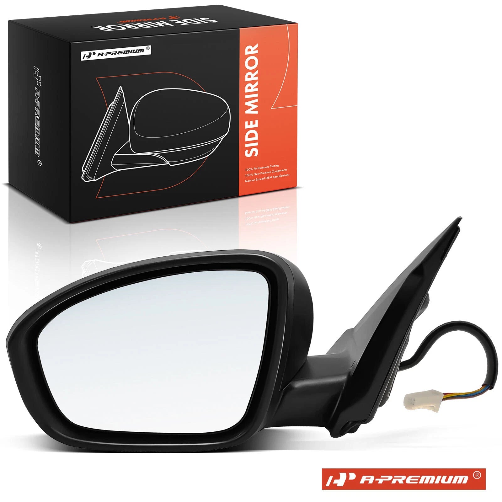Driver Power Mirror for Nissan Altima (2019–2023) - Heated, Manual Fold, Signal