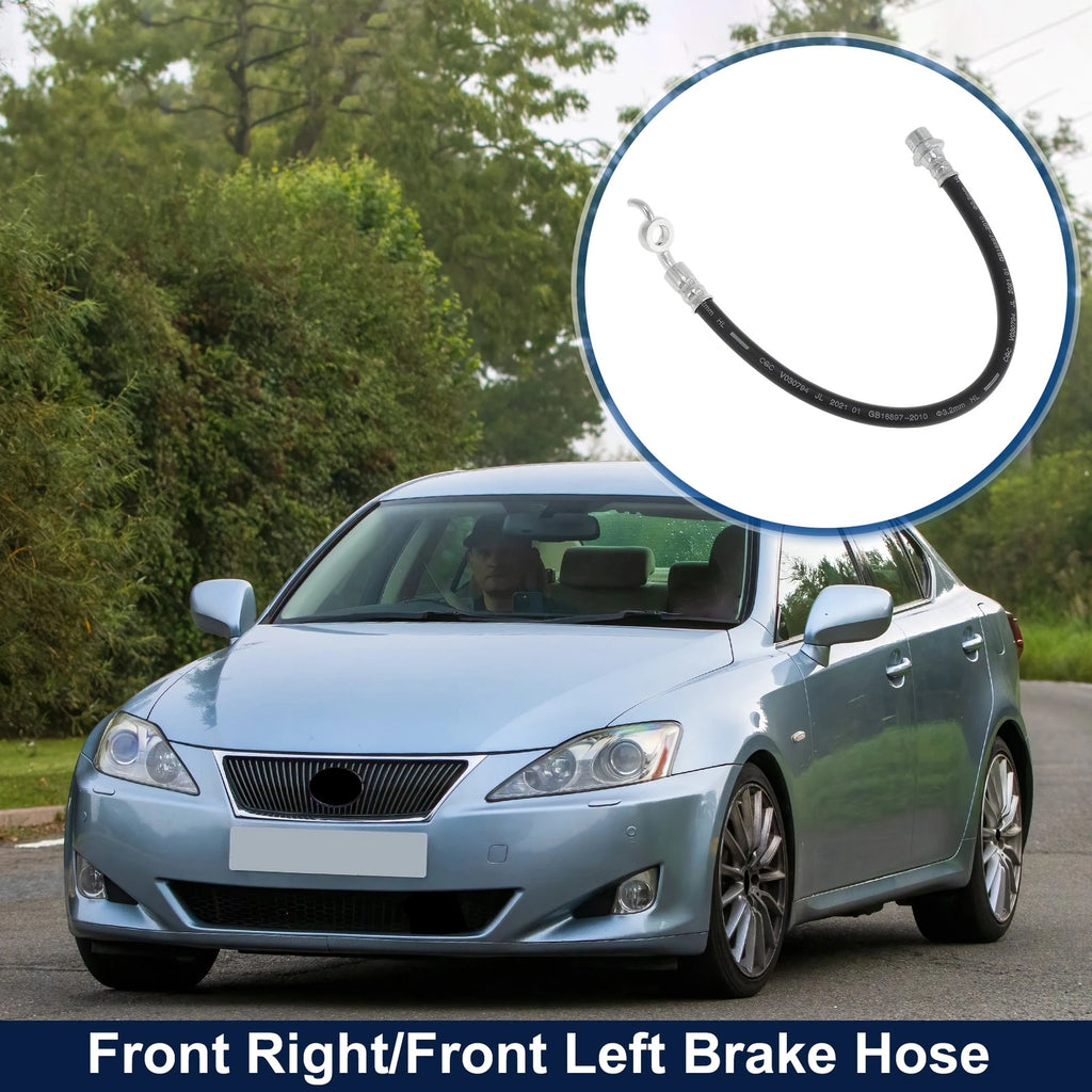 Brake Hose Set of 2 for Lexus IS250 (No. 90947C2018)