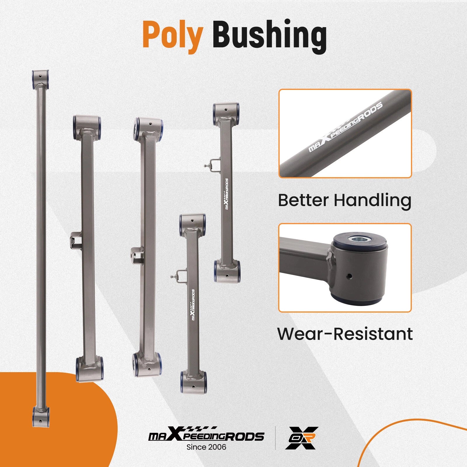Upper & Lower Suspension Control Arms for Ram 1500 Classic (2019-2023)