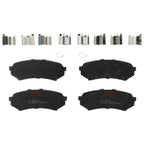 Set of 4 Disc Brake Pads for Lexus LX470 (1998–2007)