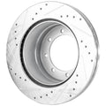 Rear Brake Disc Rotors and Pads Kit for Ford F-350 Super Duty (2008–2010)