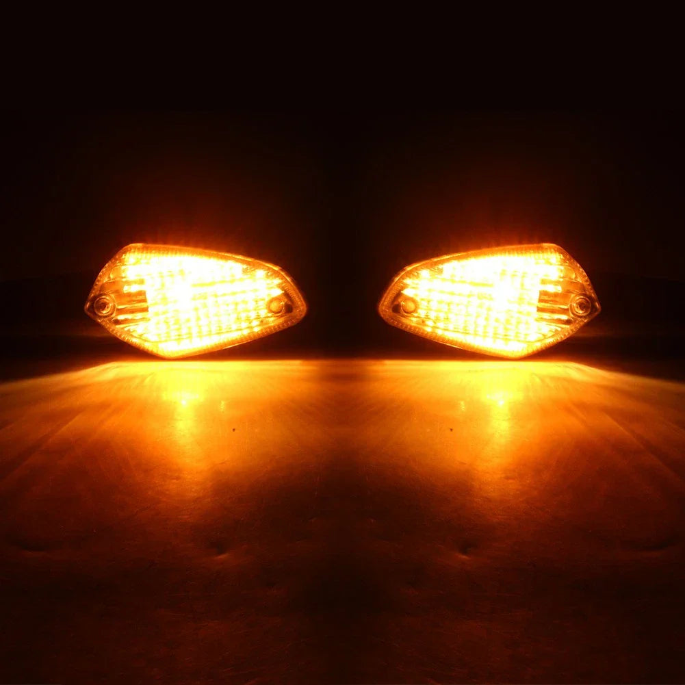 Clear Front & Rear Turn Signal Lights for Honda CBF125 (2009-2016)