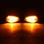 Clear Front & Rear Turn Signal Lights for Honda CBF125 (2009-2016)