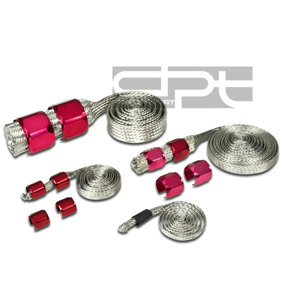 Braided Steel Hose Dress Up Kit for JDM Vehicles