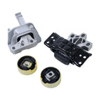 Set of 4 Engine & Transmission Mounts for Volkswagen Atlas (2018–2023) V6-3.6L