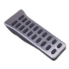 Black & Silver MT Throttle Brake Pedal Plate for Hyundai Sonata, Kia Sportage