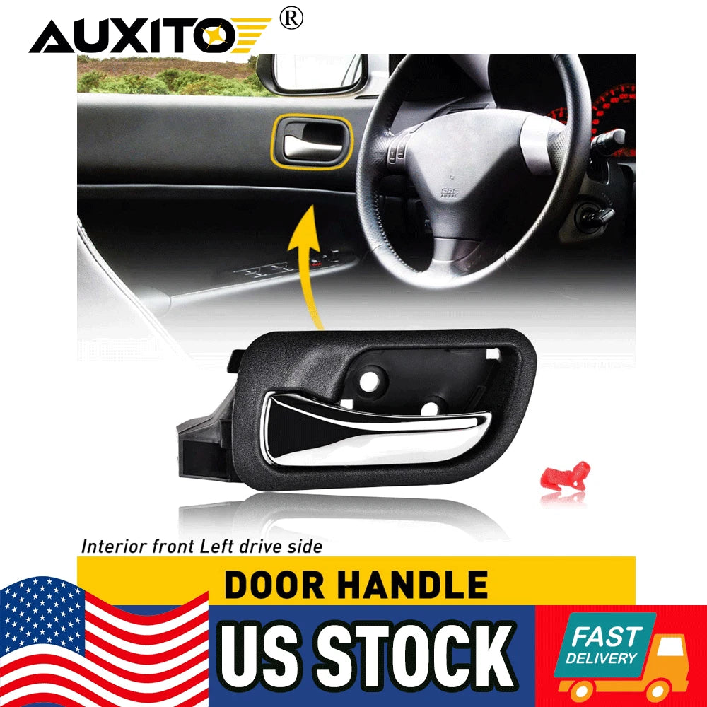 Interior Door Handle for Honda Accord (2003–2007) Front Driver Side Plastic