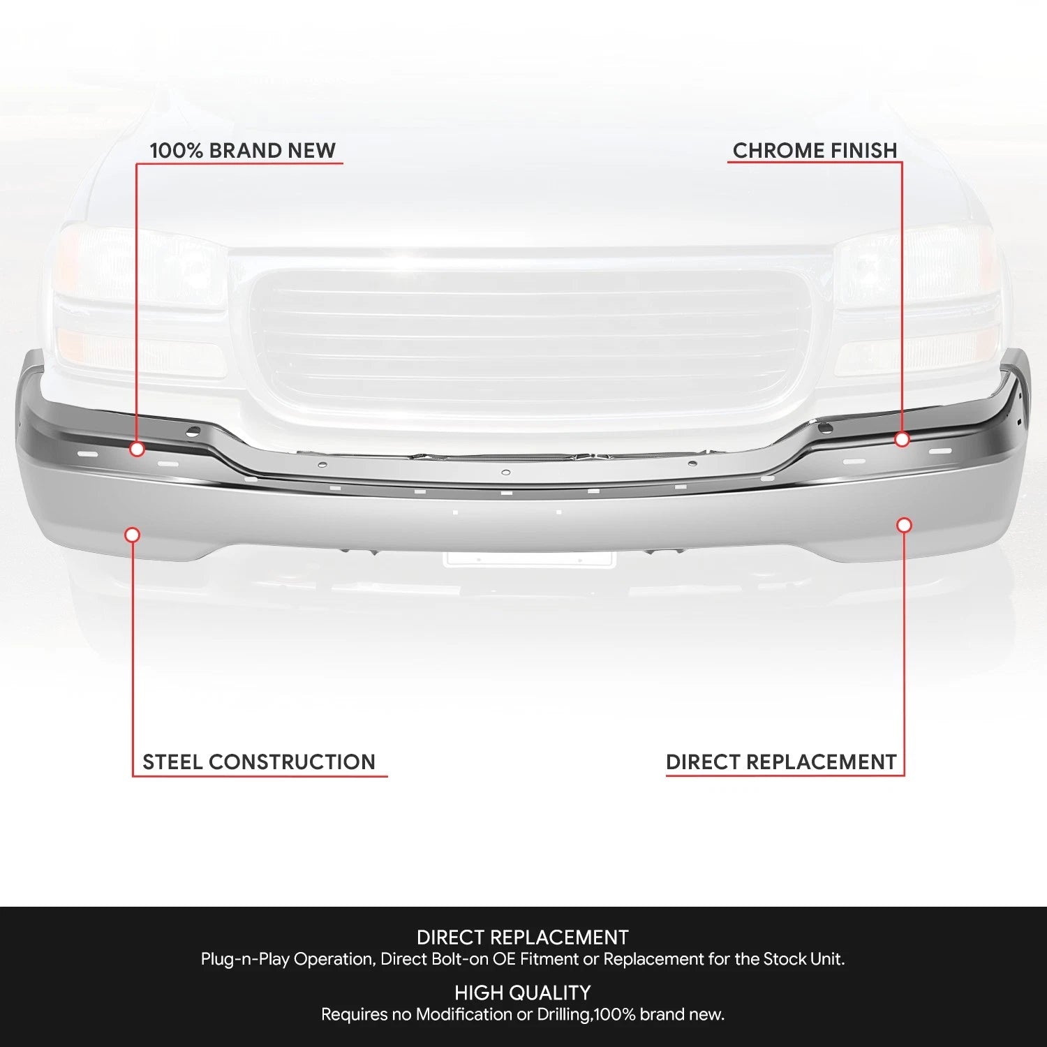 Radiator for Jeep Wrangler JL Gladiator 2.0/3.6L (2018–2023)
