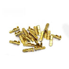 50 pcs Electric Tool Switch Wire Terminal Clip 2mm 3mm Gold Finish