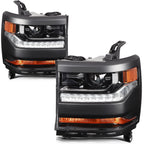 LED Headlight for Chevrolet Silverado 1500 2500 (2016–2019)