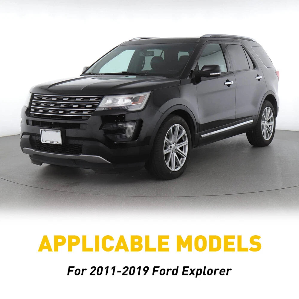 Set of 6 Car Pillar Post Covers for Ford Explorer (2011–2019)
