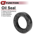 Set of 5 Rotary Shaft Oil Seals 32x52x10mm Nitrile Rubber 672668828618
