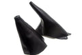 Manual and E Brake Boot Set for Mustang (1999–2004) - Orange Stitch