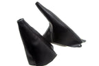 Manual and E Brake Boot Set for Mustang (1999–2004) - Orange Stitch