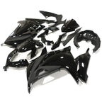 Glossy Black Fairing Kit for Kawasaki Ninja 300 (2013–2017)