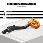 Anodized Rear Foot Brake Pedal Lever Peg for KTM 790 890 Adventure/R (2021–2025)