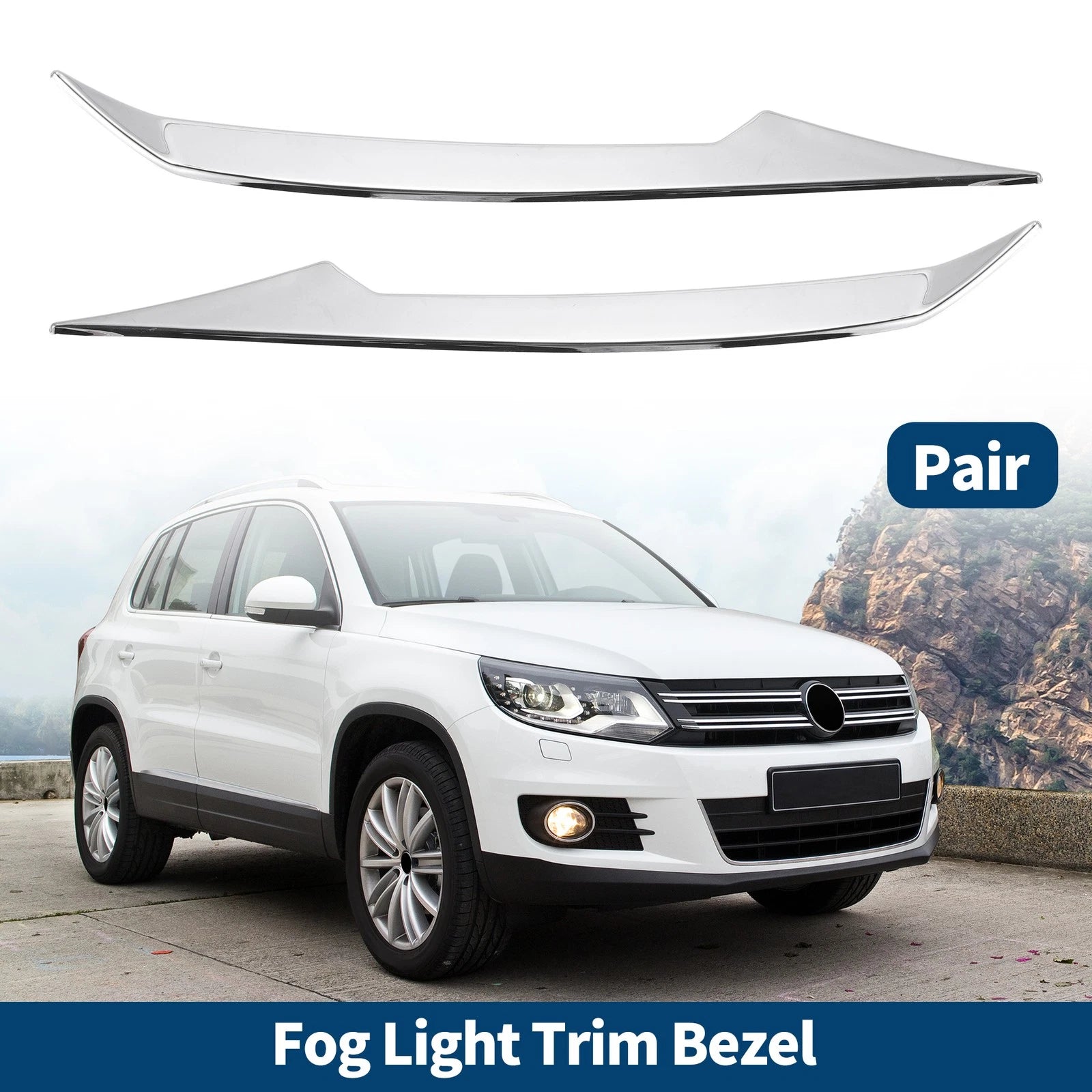 1 Pair Front Left Headlights  