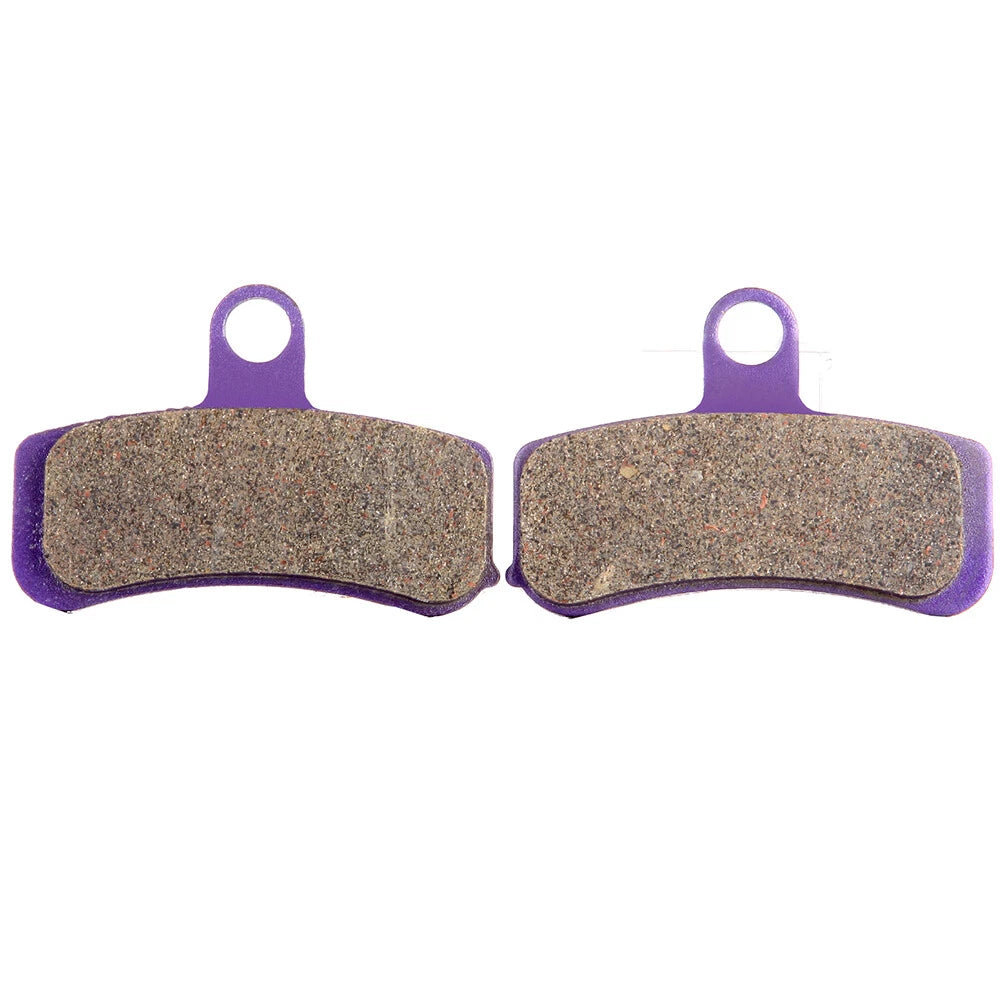 Set of 2 Carbon Fiber Brake Pads for Harley Dyna Super Glide FXD (2008–2010)