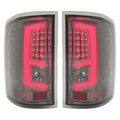 LED Tail Light Tube Bar Brake Lamps for GMC Sierra 1500 2500HD 3500HD (2014–2018)