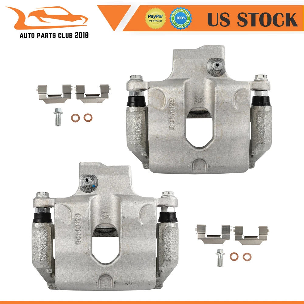 Set of 2 Rear Brake Calipers w/ Bracket for Cadillac CTS (2008–2013)