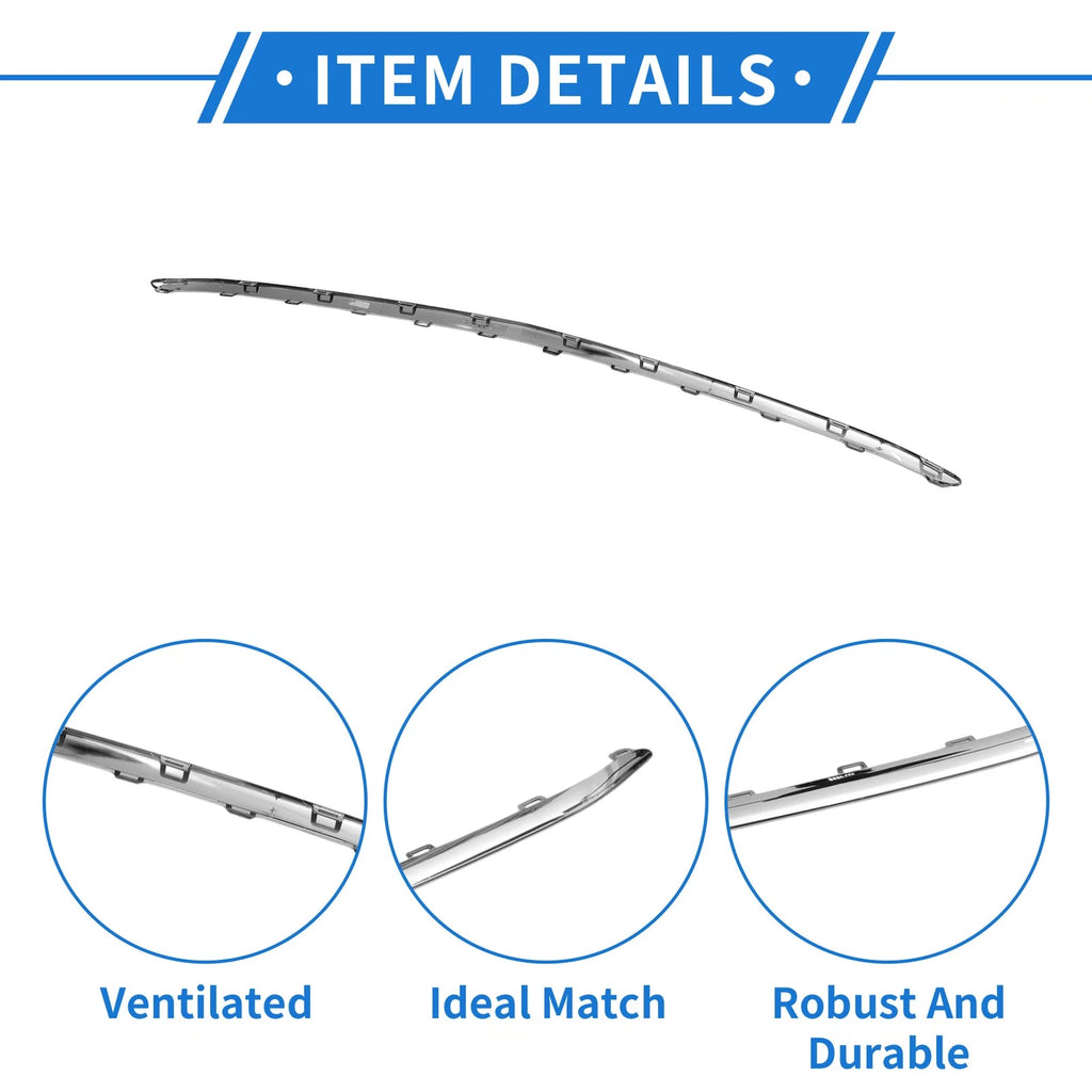 Bumper Grille Trim Garnish No.2138850305 for Mercedes-Benz W213/E (2021–2023)