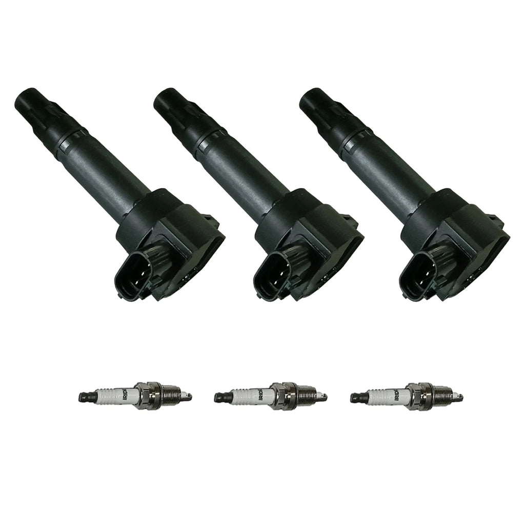 Ignition Coil & Platinum Spark Plug for Smart Fortwo (2008-2015)