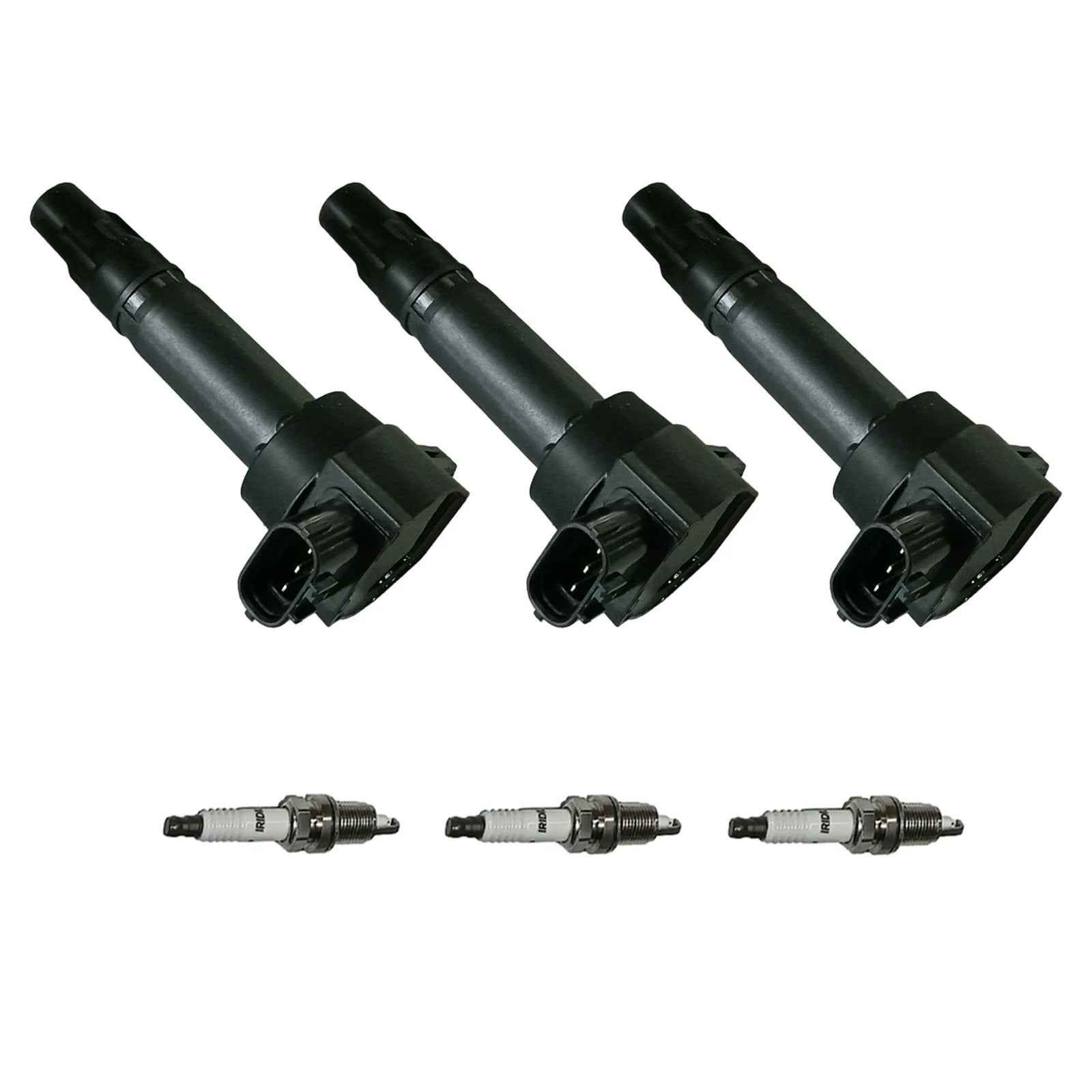 Ignition Coil & Platinum Spark Plug for Smart Fortwo (2008-2015)