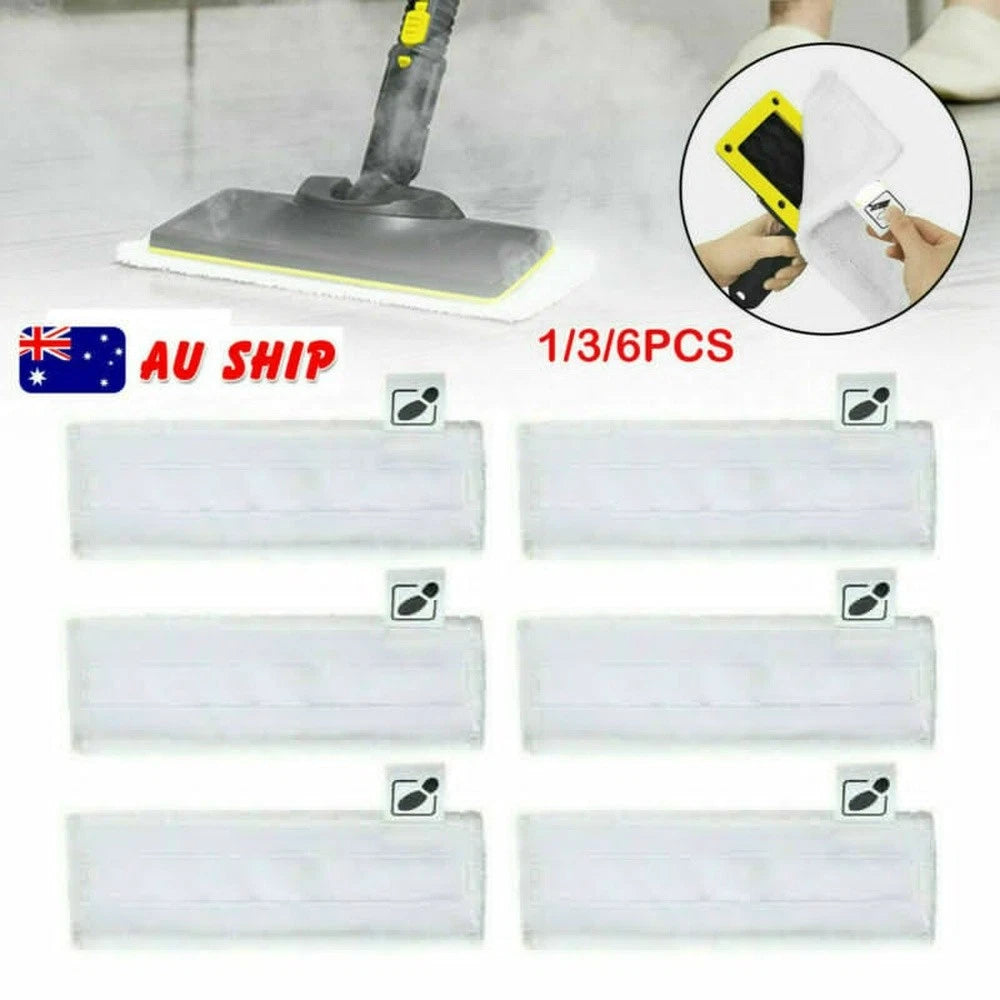 6PCS Mop Cloths Pads for Karcher SC1 SC2 SC3 SC4 SC5 (2010–2023)