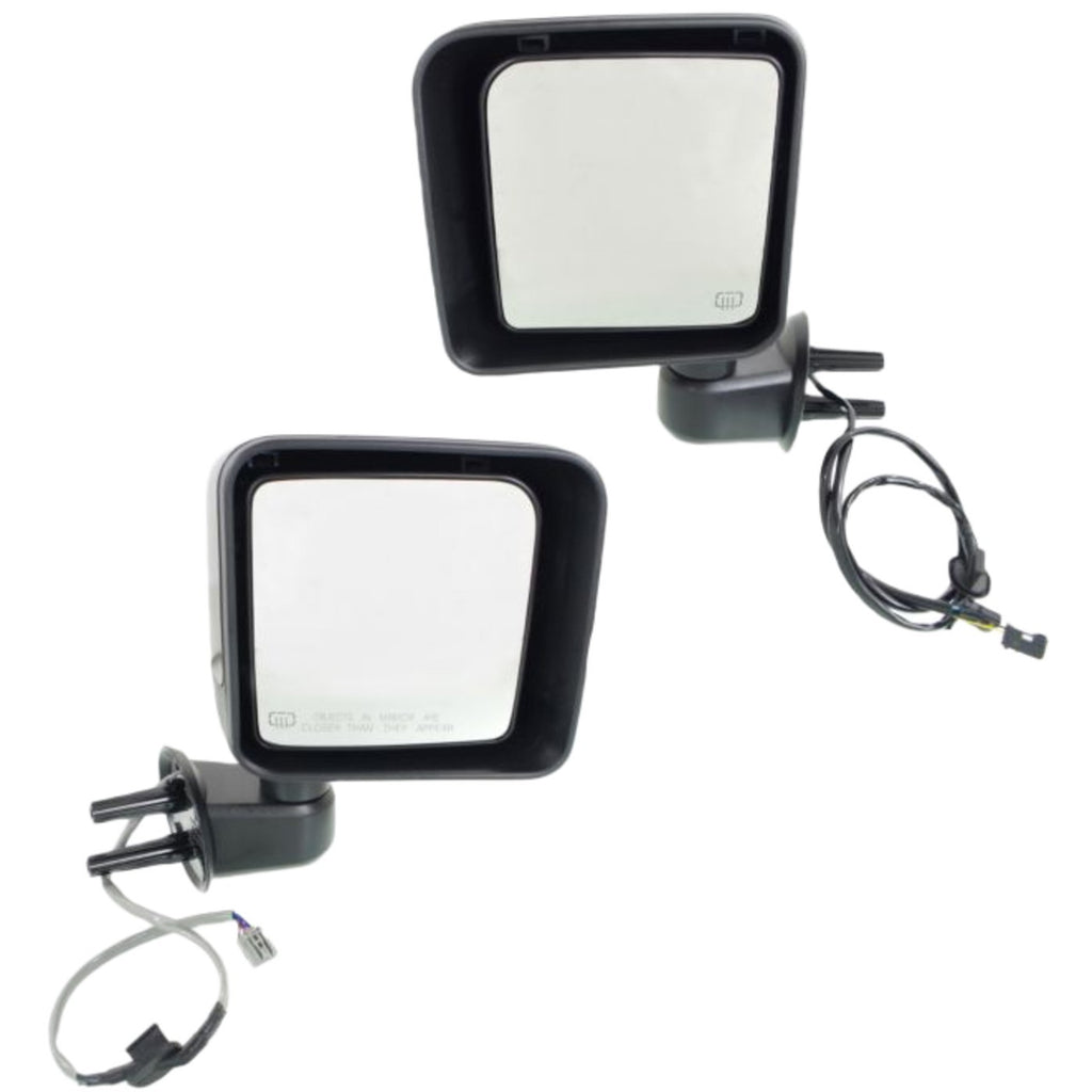 Power Heated Mirrors for Jeep Wrangler (2015–2017) Left & Right Side