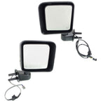 Power Heated Mirrors for Jeep Wrangler (2015–2017) Left & Right Side