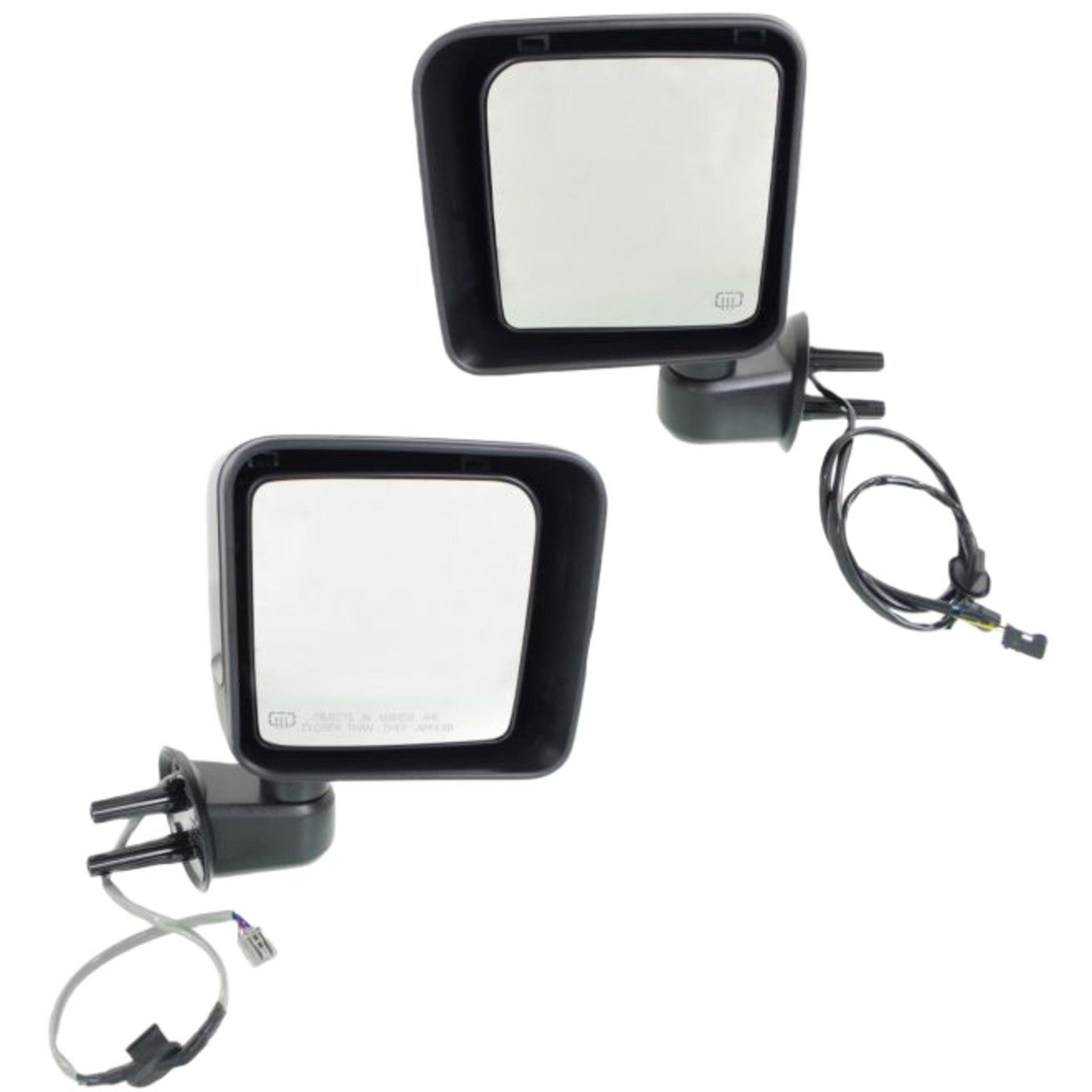 Power Heated Mirrors for Jeep Wrangler (2015–2017) Left & Right Side