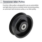 Drive Belt Idler Pulley for Mercedes-Benz W463 (2009–2014) No.A2722021419 Black
