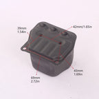 Dual Hole Muffler Exhaust Pipe Silencer for Chainsaws (52mm 58mm)