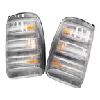 Clear Side Mirror Turn Signal Light Pair for Ford Transit 150 250 350HD (2015–2023)
