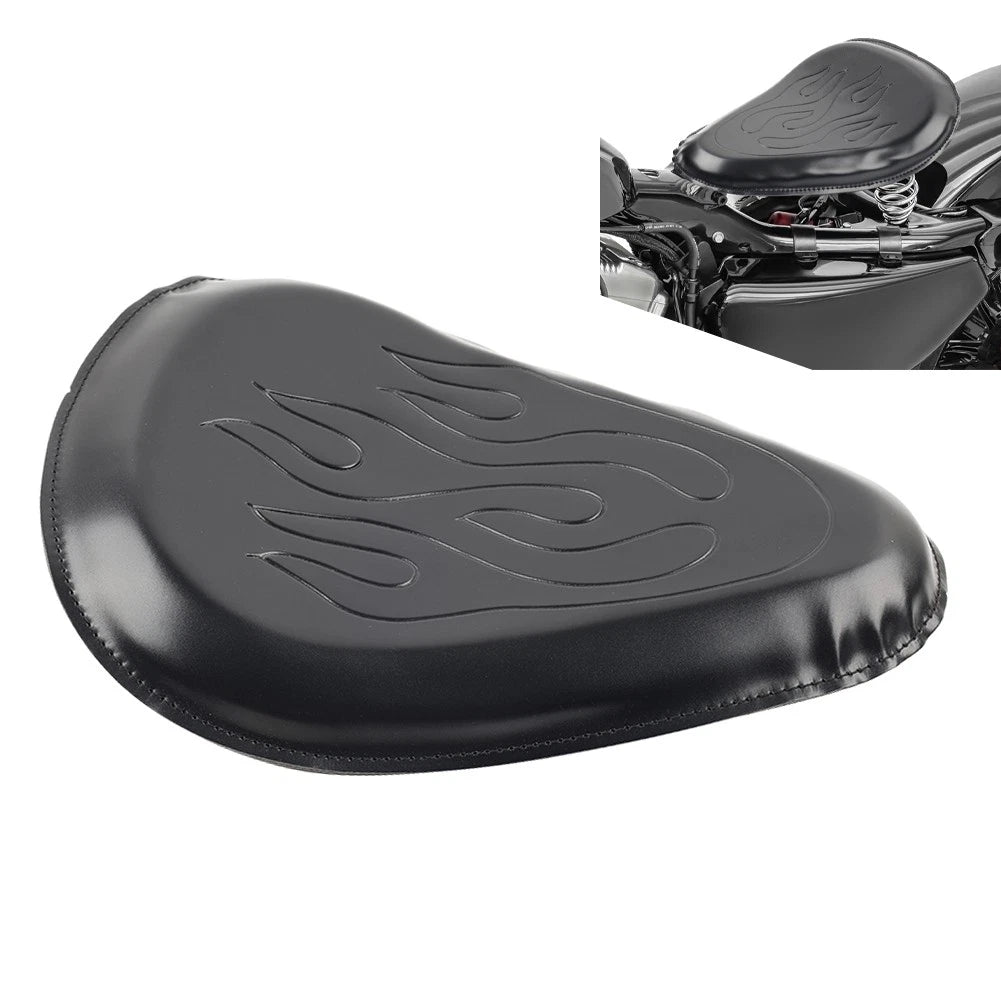 Universal Front Driver Solo Seat Cushion for Harley Yamaha Motorcycle