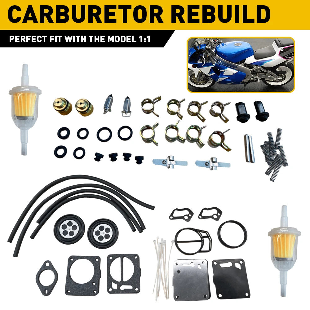 Carburetor Rebuild Kit for Seadoo XP SP SPI SPX GTX GTS GTI (1997–2001)
