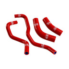 Silicone Radiator Coolant Hose Kit for Yamaha Tenere 700 (2019–2024) Red