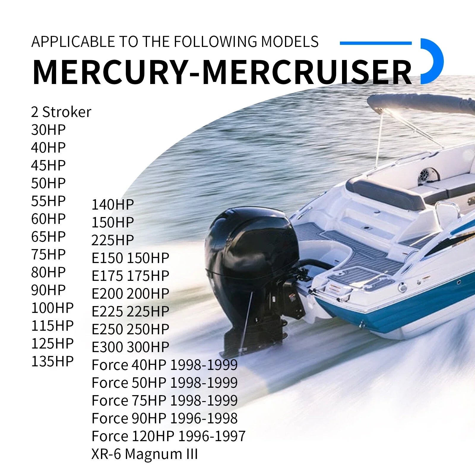 3 x Outboard CDM Module for Mercury 827509A10 4 Pin