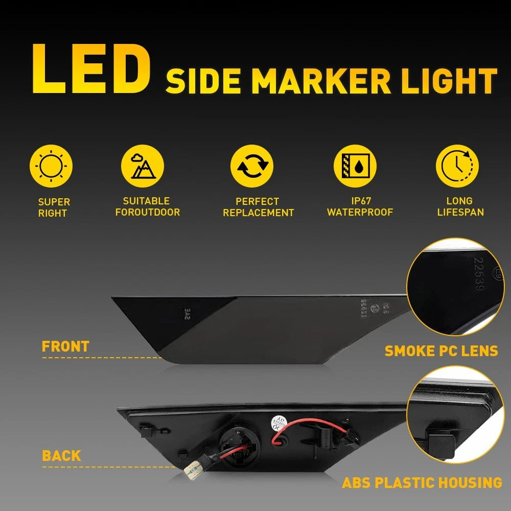 Sequential LED Side Marker Lights for Honda Civic (2016-2021)