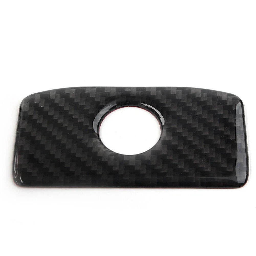 Carbon Fiber Storage Box Handle Cover Trim for Subaru Forester (2013-2018)