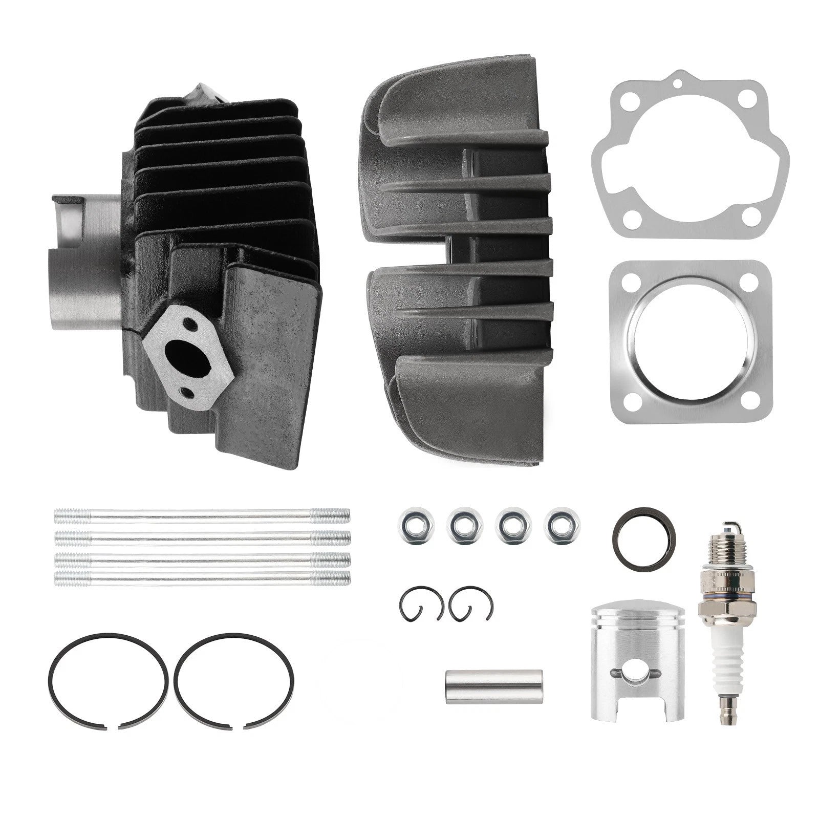 Cylinder Head Piston Rings Gasket Top Kit for Suzuki LT-A 50 (2000–2006)